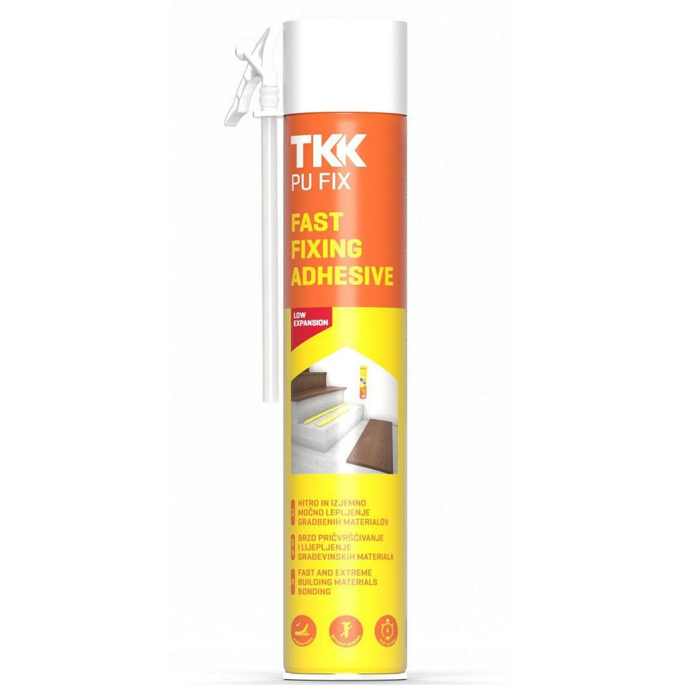 Αφρός Πολυουρεθάνης Χειρός TTK Ελεγχόμενης Διόγκωσης για μόνωση και σφράγιση επιφανειών