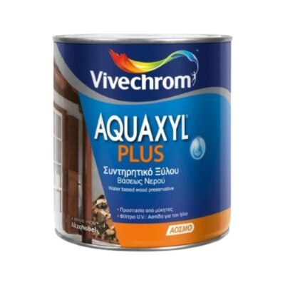 Βερνίκι εμποτισμού Aquaxyl plus 2.5LIT – συντηρητικό ξύλου βάσεως νερού για αντοχή, προστασία και φυσική ομορφιά ξύλινων επιφανειών.