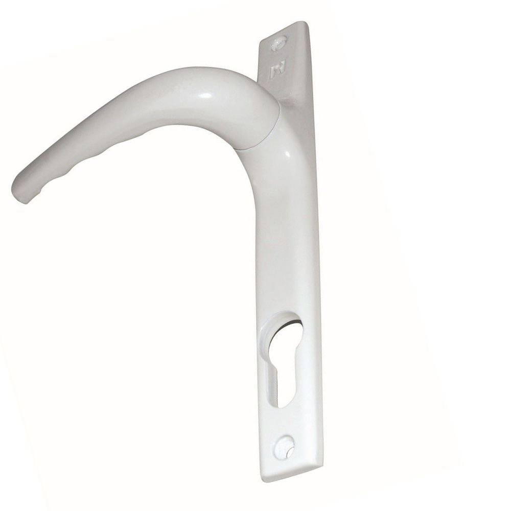 Πόμολο αλουμινόπορτας Domus 6340l λευκό – Ελατηρίου με στενή πλάκα και μοντέρνο σχεδιασμό Πόμολο αλουμινόπορτας Domus 6340l λευκό με ελατήριο και στενή πλάκα για πόρτες αλουμινίου