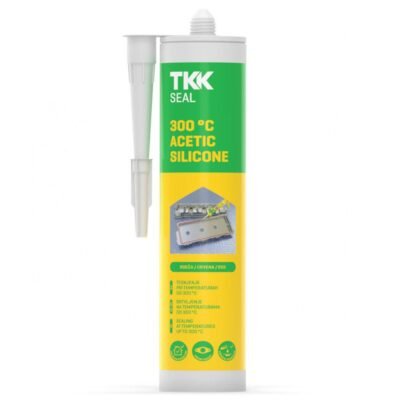 Φλατζόκολλα Tkk 300ml Μαύρη Tekasil 300°C – σιλικόνη υψηλής θερμοκρασίας για φλάντζες, κινητήρες και λέβητες.
