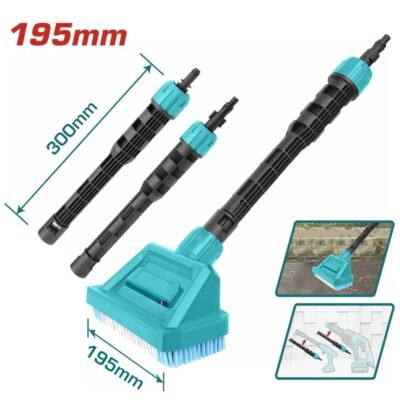 Βούρτσα Πισίνας Πλυστικού Total για καθαρισμό τοίχων και δαπέδου πισίνας