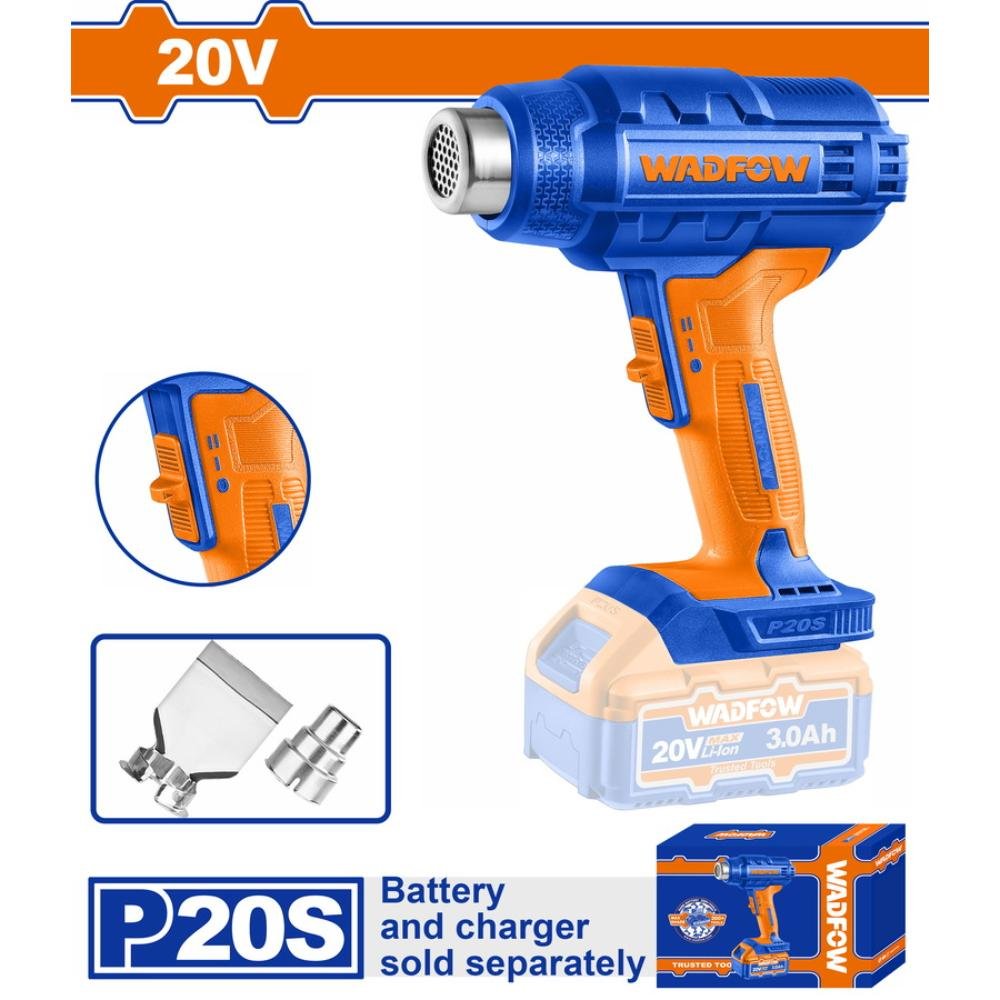 Πιστόλι Θερμού Αέρα Μπαταρίας Wadfow για φορητή και ακριβή χρήση