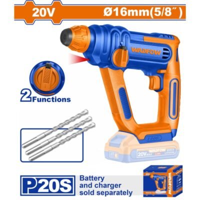 Πνευματικό Πιστολέτο Μπαταρίας Wadfow 16mm σε κοντινή λήψη για παρουσίαση του εργαλείου