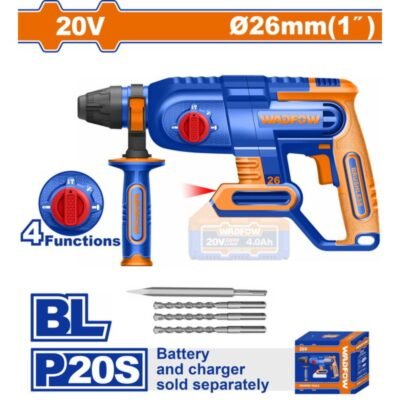 Πνευματικό Πιστολέτο Μπαταρίας Wadfow 26mm Wlm1526 σε κοντινή προβολή