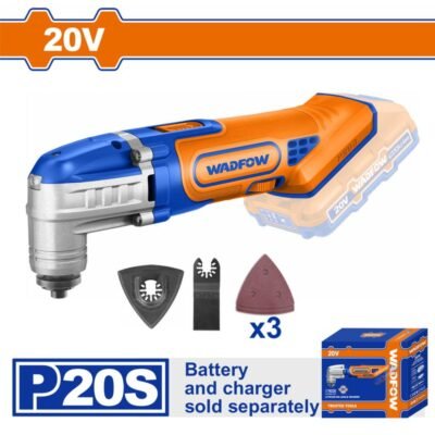 Πολυεργαλείο Μπαταρίας Wadfow Wmup5020 για κοπή, λείανση και λεπτοδουλειές