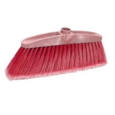 Σκούπα Pendidis βεντάλια Κόκκινη σε κοντινό πλάνο