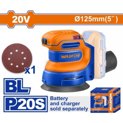 Τριβείο Μπαταρίας Wadfow 125mm για επαγγελματική λείανση ξύλου και μετάλλου