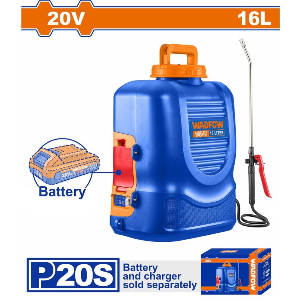 Ψεκαστήρας Μπαταρίας Πλάτης Wadfow για φυτοπροστασία και κήπο