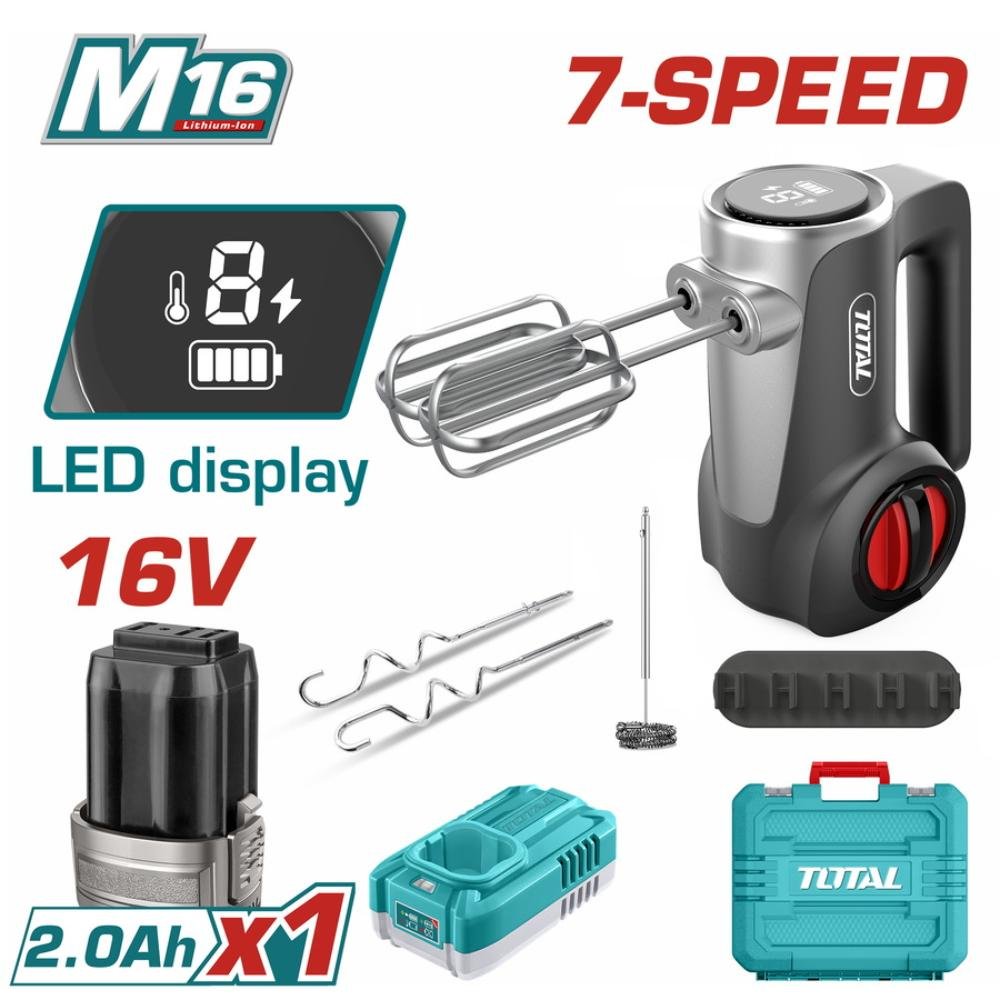 Μίξερ Μπαταρία Total Tmk023k για γρήγορη και εύκολη ανάμειξη υλικών