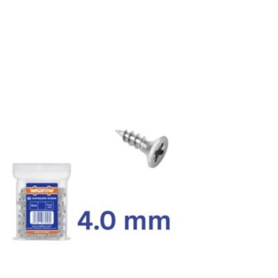 Νοβοπανόβιδα Wadfow Γαλβάνιζε 4 mm για στερέωση σε ξύλο και MDF