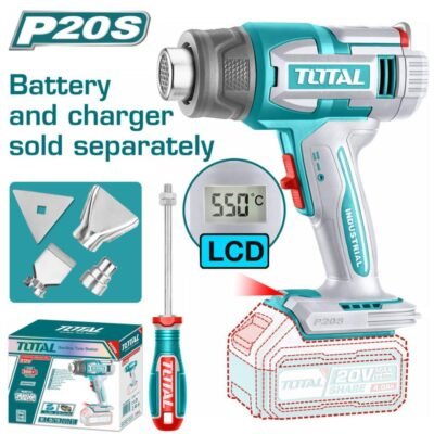 Πιστόλι Θερμού Αέρα Μπαταρίας Total Tbli2003 για επαγγελματική χρήση