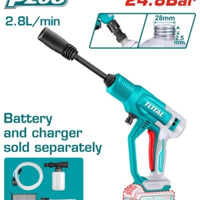 Πλυστικό Μπαταρίας Total Tpwli2036 για καθαρισμό επιφανειών