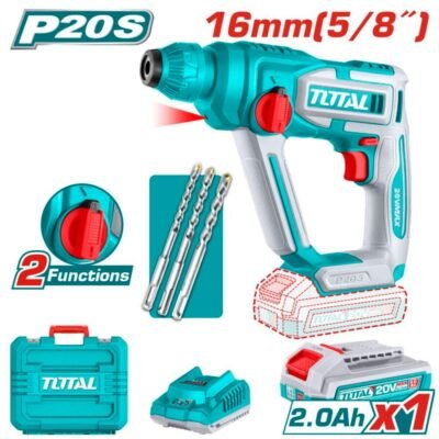 Πνευματικό Πιστολέτο Μπαταρίας Total Trhli201681e για επαγγελματικές εργασίες