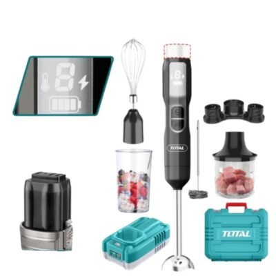 ραβδομπλέντερ σε κοντινή φωτογραφία με εργονομικό σχεδιασμό.