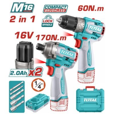 Σετ Εργαλείων Μπαταρίας 16v Tosli240968 σε πλήρη προβολή