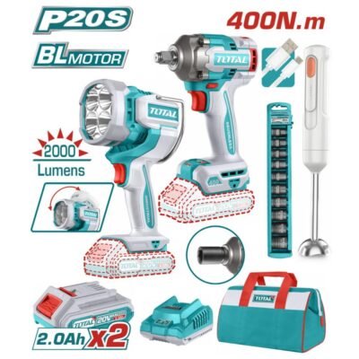 Σετ Εργαλείων Μπαταρίας Tosli240961e για πολλές εργασίες και εφαρμογές.