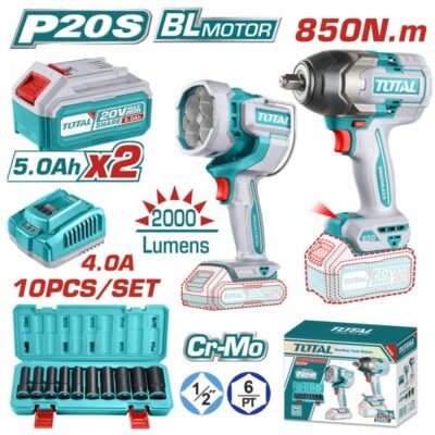 Σετ Εργαλείων Μπαταρίας Tosli241181e με ισχυρά και πρακτικά εργαλεία.