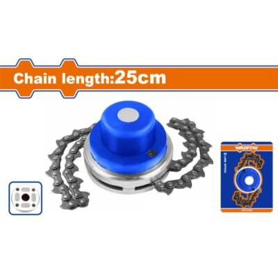 Wadfow WJC3425 – κεφαλή μεσινέζας με αλυσίδα σε λευκό φόντο