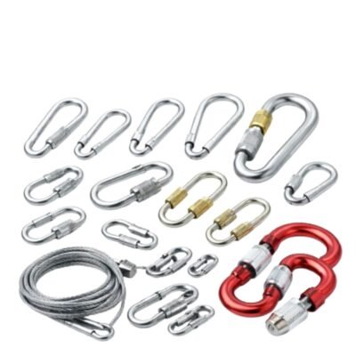 Καραμπίνερ & Συνδετικοί Κρίκοι υψηλής αντοχής για επαγγελματική χρήση
