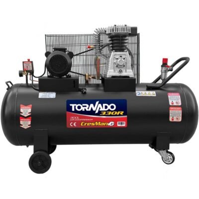 Κομπρεσέρ αέρος Cresman 300l με ισχυρή παροχή αέρα και στιβαρή κατασκευή για συνεργεία & DIY