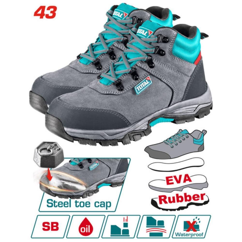 Μποτάκι Εργασίας Total Tsp205sb παπούτσι ασφαλείας με μεταλλικό καπάκι