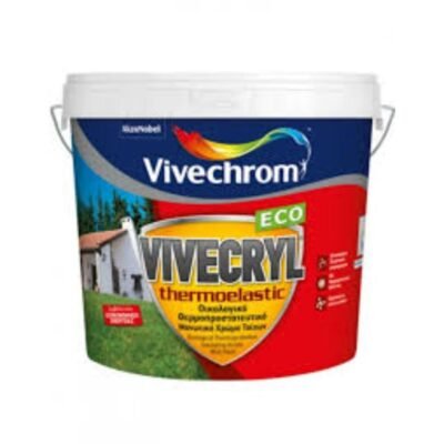 Vivecryl Thermoelastic Eco θερμομονωτική ελαστική βαφή εξωτερικών τοίχων