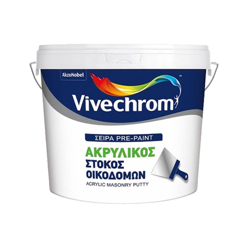Ακρυλικός Στόκος Οικοδομών για Ρωγμές & Τρύπες Ακρυλικός Στόκος Οικοδομών λευκός για ρωγμές και τρύπες σε τοίχους