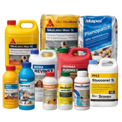 Βελτιωτικά Κονιαμάτων για σοβάδες, τσιμεντοκονίες και επισκευές