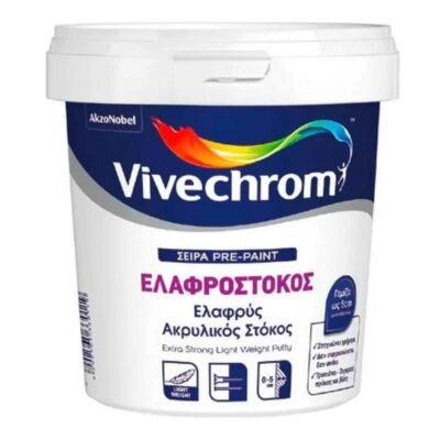 Ελαφρόστοκος Vivecrom 600 ml για γέμισμα ρωγμών και τρυπών σε τοίχους