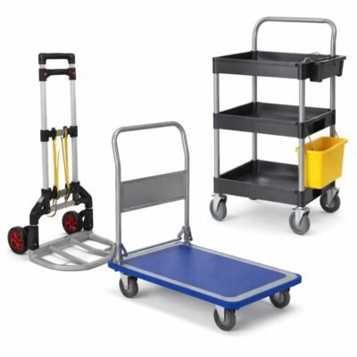 Καρότσια Μεταφοράς για επαγγελματική και οικιακή χρήση με ρόδες και εργονομικό σχεδιασμό