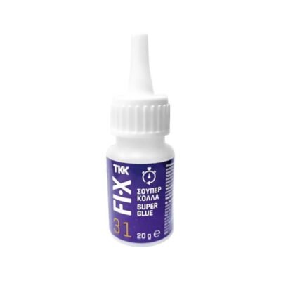 Κόλλα Στιγμής Tkk-Fix31 Super-Glue 20gr – Ισχυρή και διαφανής κόλλα για άμεση συγκόλληση