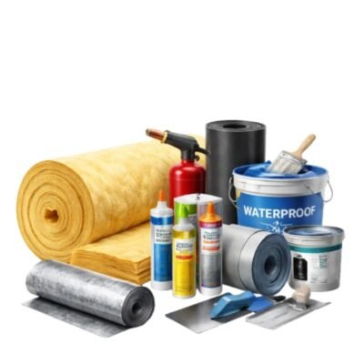 Μονωτικά / Στεγανωτικά Υλικά για στέγες και τοίχους σε εφαρμογές οικοδομής