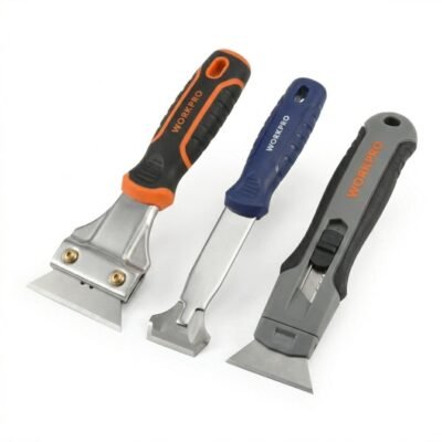 Ξύστρες Εργασίας σε λευκό φόντο για επαγγελματική χρήση σε ξύλο, μέταλλο και άλλες επιφάνειες