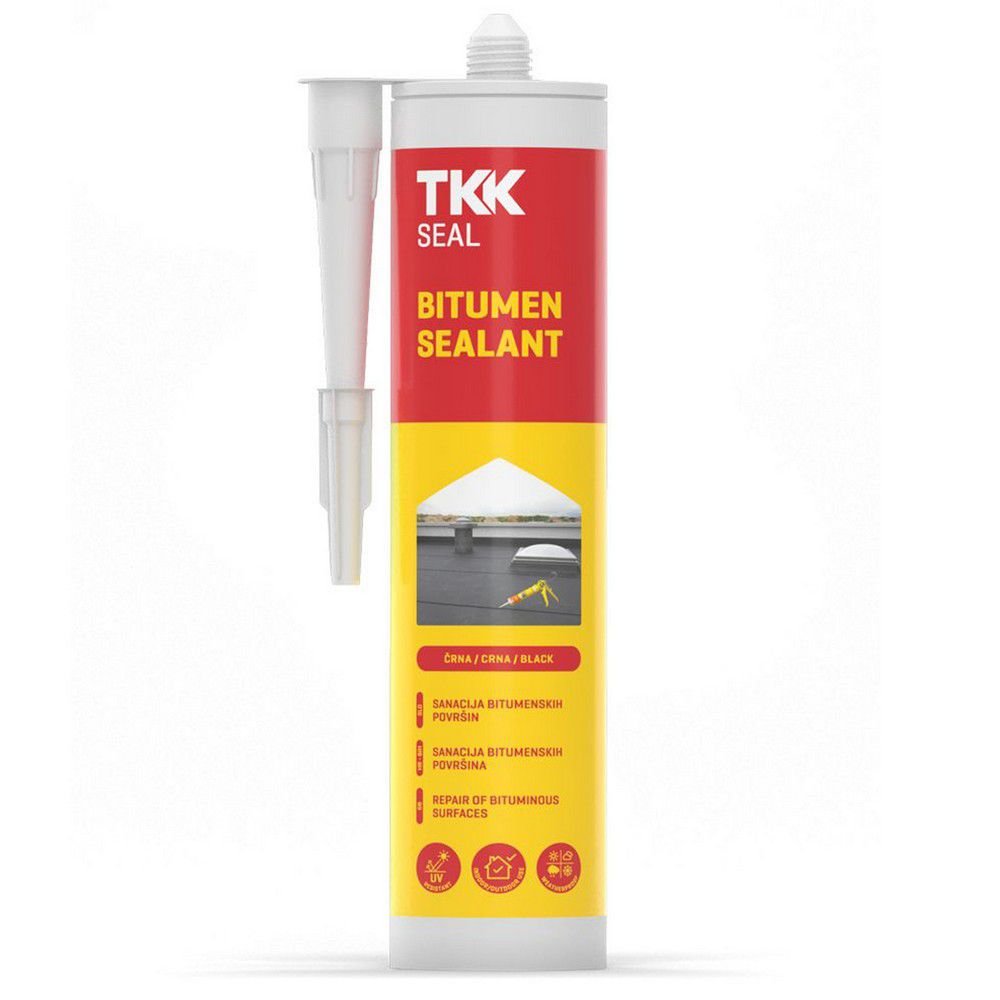 Πίσσα Σφράγισης Αρμών Tkk Bitumen 300ml Φύσιγγα Πίσσα Σφράγισης Αρμών Tkk Bitumen 300ml σε φύσιγγα για στεγανοποίηση και επισκευή ρωγμών σε ασφαλτόπανα και μέταλλα