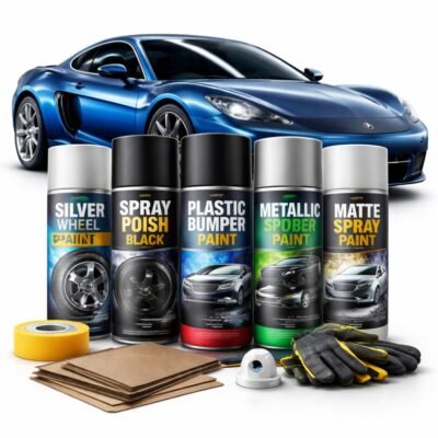 Σπρέι Βαφής Αυτοκινήτου υψηλής ποιότητας για τέλειο φινίρισμα σε όχημα.