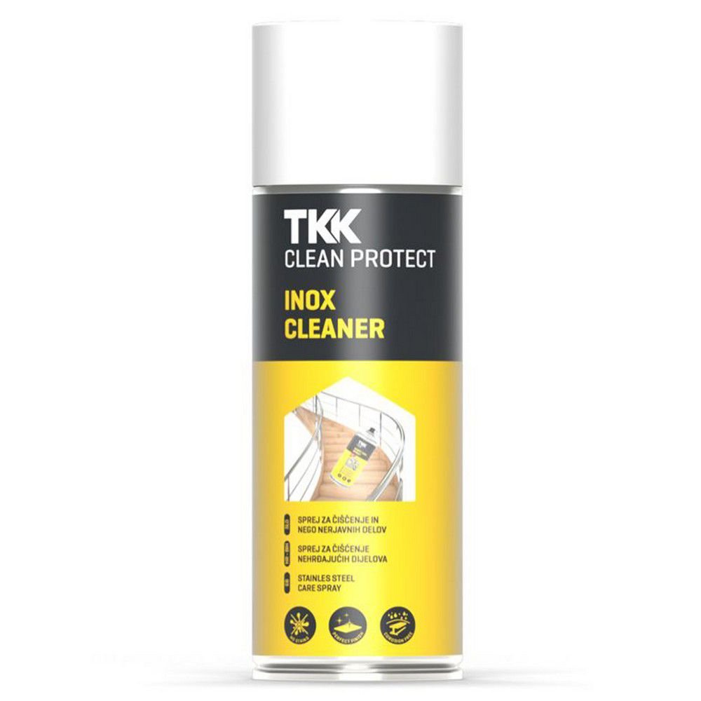 Σπρέι καθαρισμού inox Tkk 400ml για καθαρισμό και προστασία ανοξείδωτων επιφανειών
