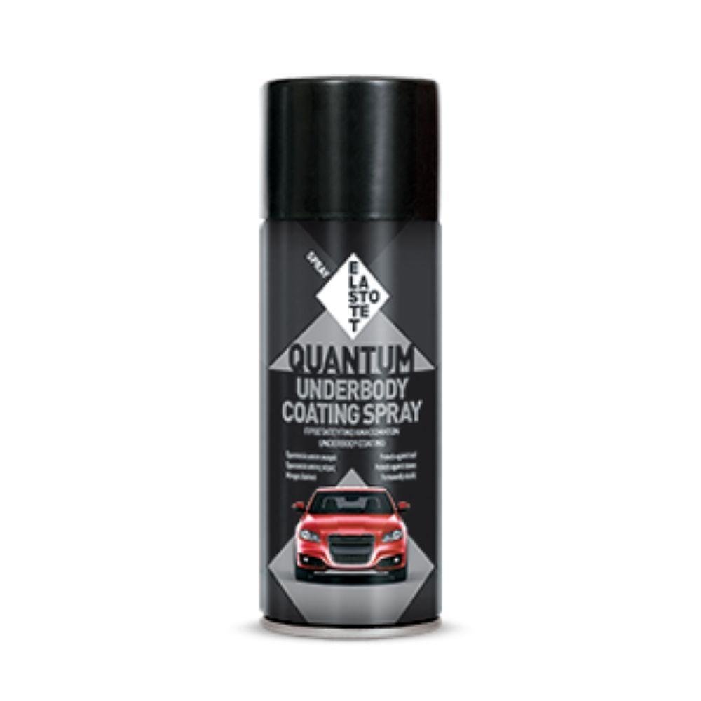Σπρέυ Πίσσας Quantum 400ml Elastotet για προστασία αμαξώματος και υποπλαισίου από διάβρωση, υγρασία και πέτρες