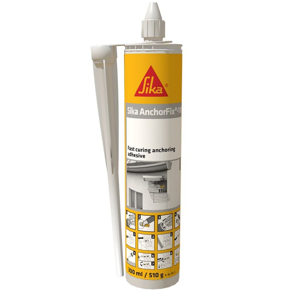 Χημικό Βύσμα Sika Anchorfix 300ml για ασφαλή στερέωση βιδών και μπουλονιών