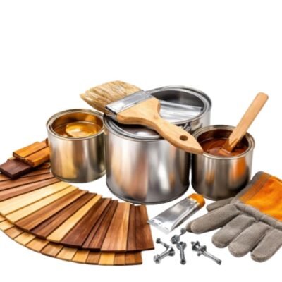 Χρώματα Μετάλλου-Ξύλου σε λευκό φόντο για ξύλο και μέταλλο