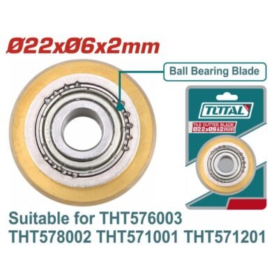 Ανταλλακτικό μαχαίρι Total THT576003 Φ22x6x2mm για εργαλεία THT576003, THT578002, THT571001, THT571201