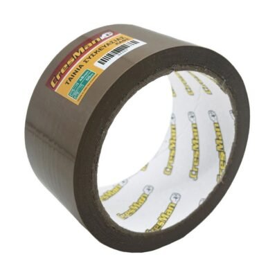 Ταινία Συσκευασίας Cresman Θορυβώδης 48mm x 50m 45mic για ασφαλή και σταθερή συσκευασία δεμάτων