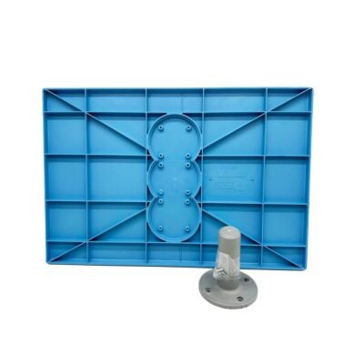 Φραγκόφτυαρο Μεγάλο Τριθέσιο 34x50cm Με Λαβή 20000 για εύκολη και γρήγορη εφαρμογή λάσπης σε οικοδομικές εργασίες