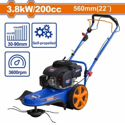Wadfow θαμνοκοπτικό εδάφους 200cc 4-χρονο αυτοκινούμενο 5.1hp με πλάτος κοπής 560mm