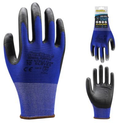 Γάντια Αφρού-Νιτριλίου Supergrip Cresman 60gr για επαγγελματική χρήση