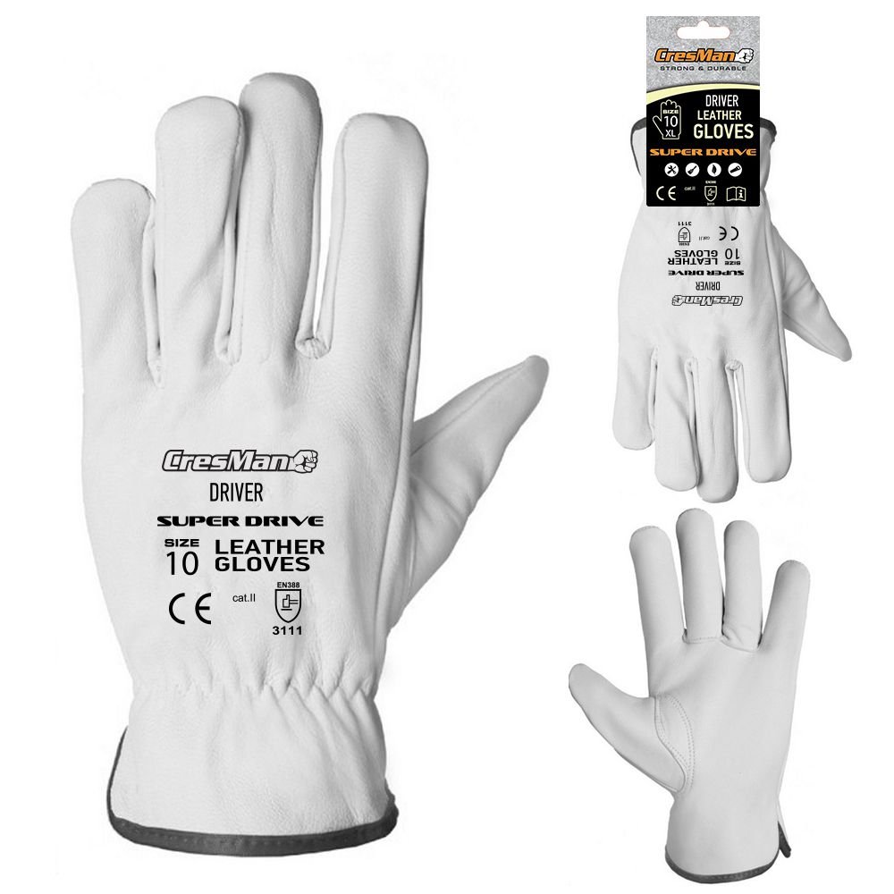 Γάντια Συνεργείου Cresman Super Drive N.10 ανθεκτικά γάντια εργασίας για προστασία χεριών και σταθερό κράτημα εργαλείων