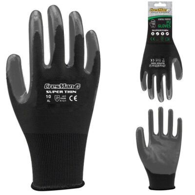 Γαντια Pu Cresman Super Thin 28gr λεπτά και ανθεκτικά γάντια εργασίας με επικάλυψη PU για ακριβείς εργασίες