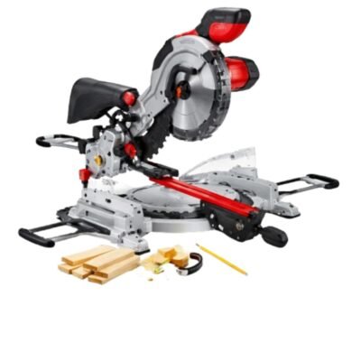 Φαλτσοπρίονα επαγγελματικό συρόμενο με δίσκο κοπής σε λευκό φόντο