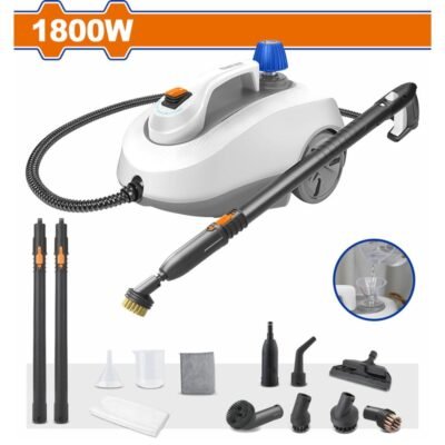 Wadfow Ατμοκαθαριστής 1800W για βαθύ καθαρισμό με ατμό σε σπίτι και επαγγελματικούς χώρους
