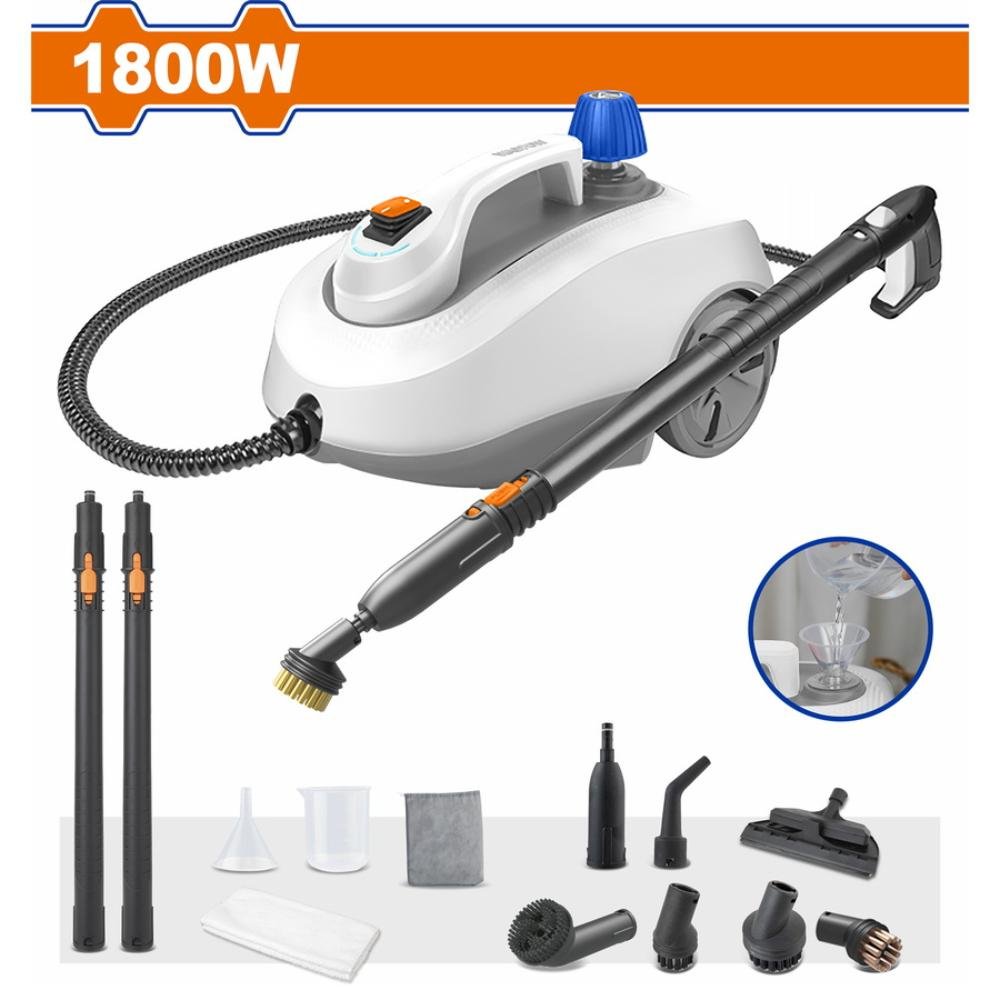 Wadfow Ατμοκαθαριστής 1800W για βαθύ καθαρισμό με ατμό σε σπίτι και επαγγελματικούς χώρους