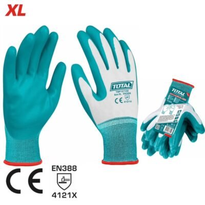 Γάντια Νιτριλίου Total XL TSP1202 υψηλής αντοχής για επαγγελματικές εργασίες